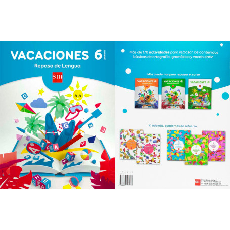 Vacaciones 6 Educación Primaria Editorial SM
