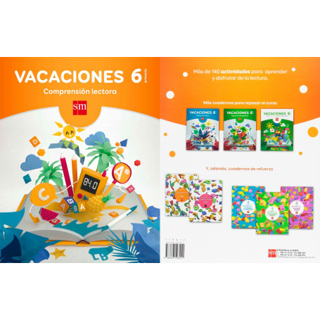Vacaciones 6 Educación Primaria Editorial SM