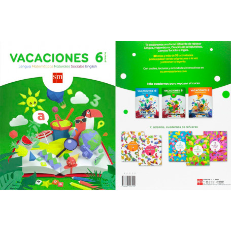 Vacaciones 6 Educación Primaria Editorial SM