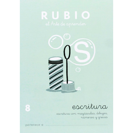 Cuadernos Escritura, Operaciones y Problemas 8 Años Rubio