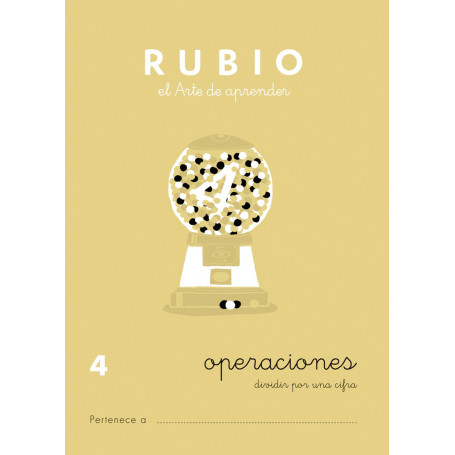 Cuadernos Escritura, Operaciones y Problemas 8 Años Rubio