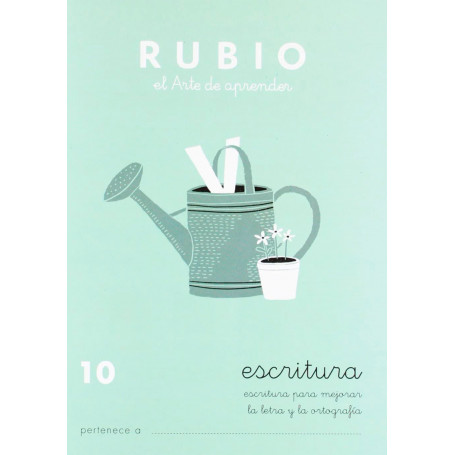 Cuadernos Escritura, Operaciones y Problemas 9 Años Rubio