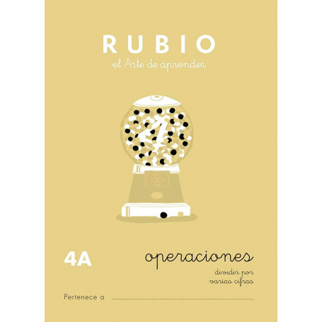 Cuadernos Escritura, Operaciones y Problemas 9 Años Rubio