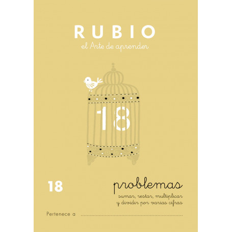 Cuadernos Escritura, Operaciones y Problemas 11 Años Rubio