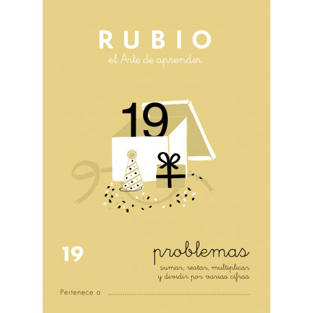 Cuadernos Escritura, Operaciones y Problemas 11 Años Rubio