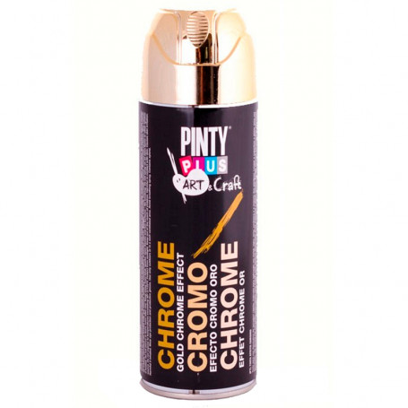 Pintura Spray Pinty Plus Efecto Cromo