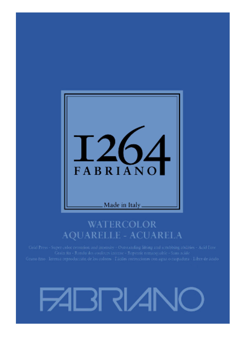1264 Bloc Dibujo A4 ESPIRAL FABRIANO