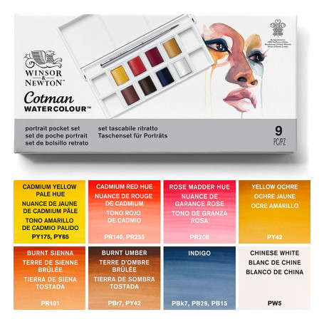 Set Temático Bolsillo Acuarela Cotman Winsor & Newton