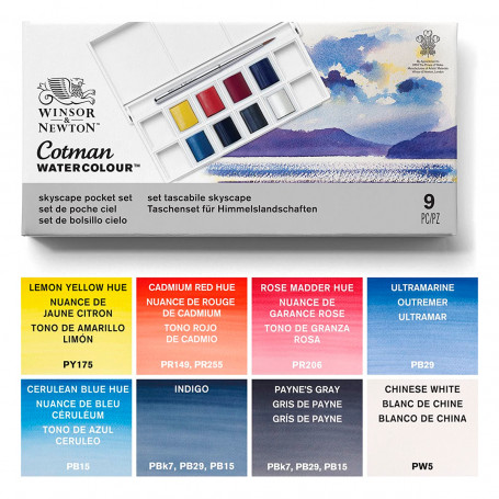 Set Temático Bolsillo Acuarela Cotman Winsor & Newton