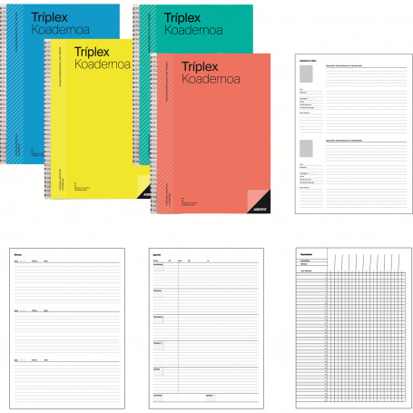 Cuaderno Triplex