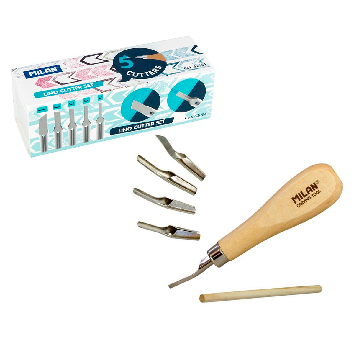 Set Gubias para de Relieve Milan - Herramientas - Goya Virtual