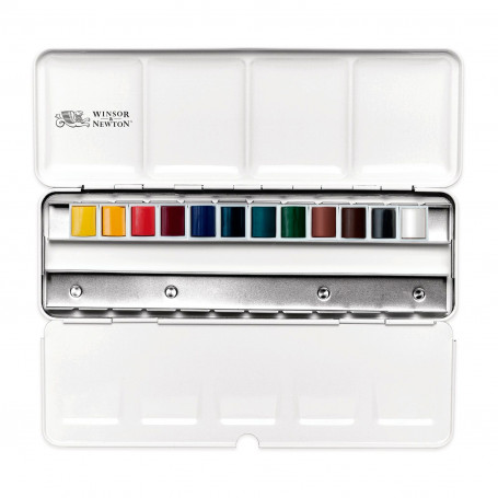 caja-medias-pastillas-acuarela-cotman-blue-box-winsor-newton-goya