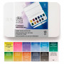 Set Bolsillo 12 Medios Godet + Brushpen Cotman Winsor & Newton