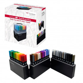 Maletín 108 Rotuladores Dual Brush Tombow