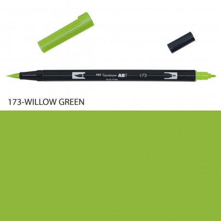 rotulador-abt-dual-brush-tombow-gama-verdes-y-azules-goya-173-willow-green