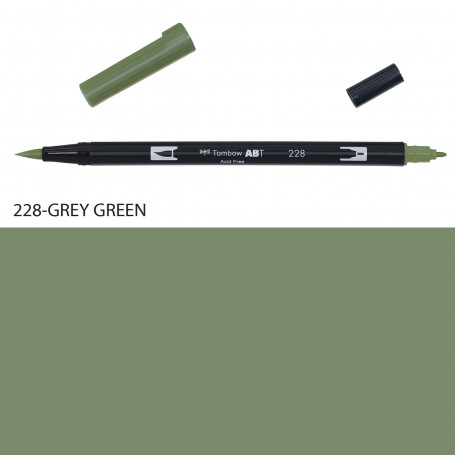 rotulador-abt-dual-brush-tombow-gama-verdes-y-azules-goya-228-grey-green