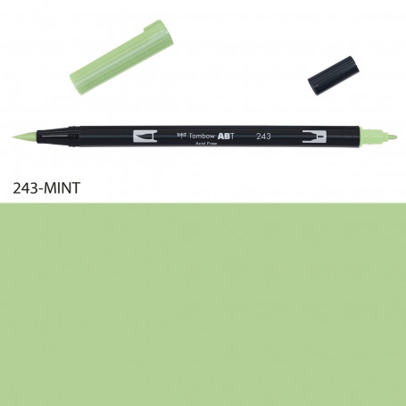 rotulador-abt-dual-brush-tombow-gama-verdes-y-azules-goya-243-mint