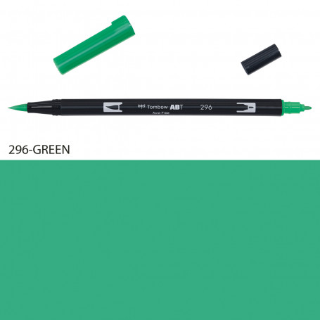 rotulador-abt-dual-brush-tombow-gama-verdes-y-azules-goya-296-green