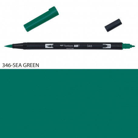 rotulador-abt-dual-brush-tombow-gama-verdes-y-azules-goya-346-sea-green