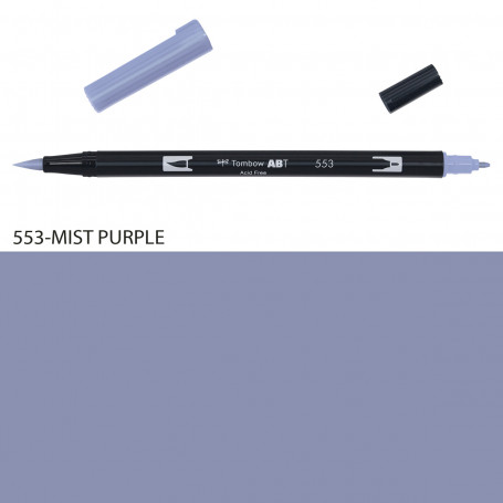 rotulador-abt-dual-brush-tombow-gama-rosas-y-malvas-goya-553-mist-purple