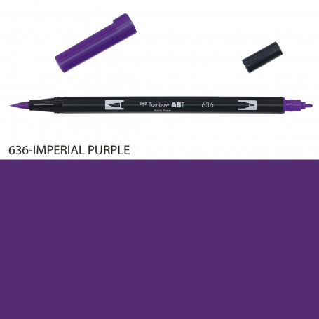 rotulador-abt-dual-brush-tombow-gama-rosas-y-malvas-goya-636-imperial-purple