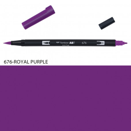 rotulador-abt-dual-brush-tombow-gama-rosas-y-malvas-goya-676-royal-purple