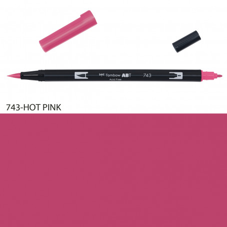 rotulador-abt-dual-brush-tombow-gama-rosas-y-malvas-goya-743-hot-pink