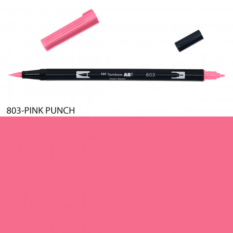 rotulador-abt-dual-brush-tombow-gama-rosas-y-malvas-goya-803-pink-punch