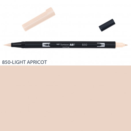 rotulador-abt-dual-brush-tombow-gama-ocres-amarillos-naranjas-y-rojos-goya-850-light-apricot