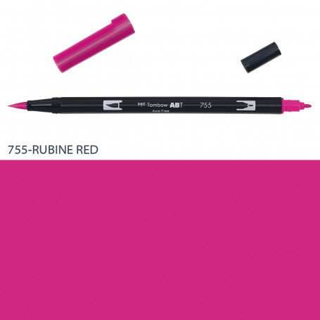 rotulador-abt-dual-brush-tombow-gama-ocres-amarillos-naranjas-y-rojos-goya-755-rubine-red