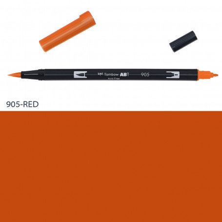 rotulador-abt-dual-brush-tombow-gama-ocres-amarillos-naranjas-y-rojos-goya-905-red