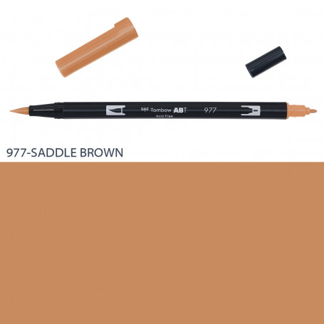 rotulador-abt-dual-brush-tombow-gama-negros-grises-y-tierras-goya-977-saddle-brown