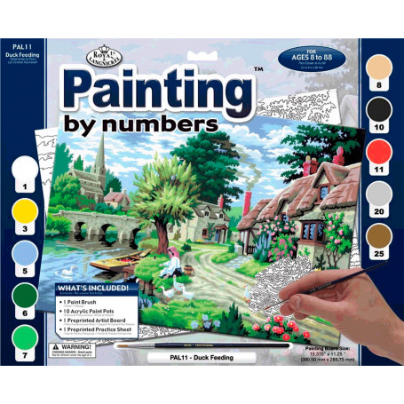 pintar-por-numeros-goya-pal11-alimentando-a-los-patos