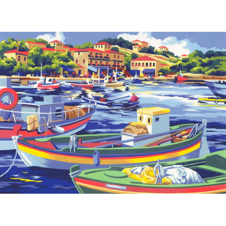 pintar-por-numeros-goya-pal6-barcos-de-pesca-mediterraneo
