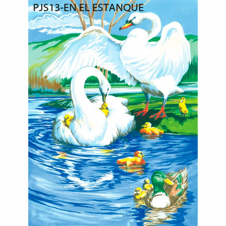 pintar-por-numeros-331-x-241-mm-goya-pjs13-en-el-estanque