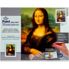 Pintar Obras de Artistas Célebres - POMA1 Mona Lisa