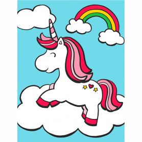 pintar-por-numeros-unicornio-4-anos-goya