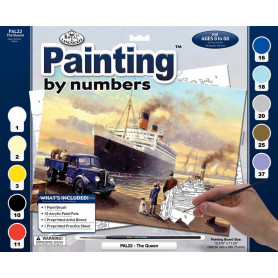 Pintar por Números Partida del Queen Mary