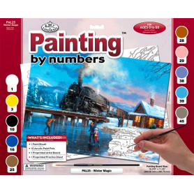 Pintar por Números Magia de Invierno