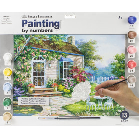 Pintar por Números Primavera Patio