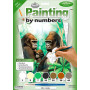 Pintar por Números 331 x 241 mm Gorilas