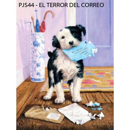 Pintar por Números 331 x 241 mm El Terror del Correo