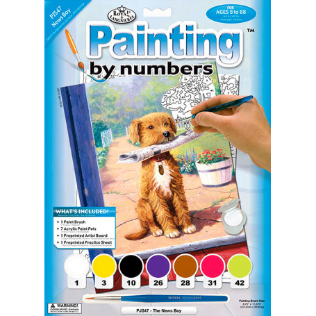 Pintar por Números El Chico de las Noticias Modo de Presentación