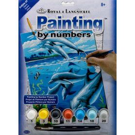 Pintar por Números Delfines