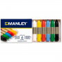 Caja 6 Colores Cera Manley