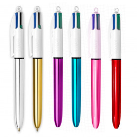 Bolígrafo Cuatro Colores Shine Bic