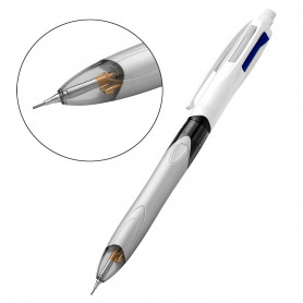 Bolígrafo Bic Cuatro Colores Multifunción 3+1