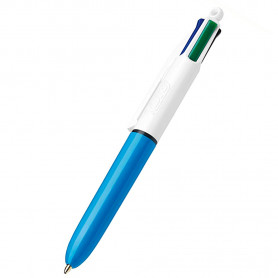 Boligrafo 4 Colores Mini Azul