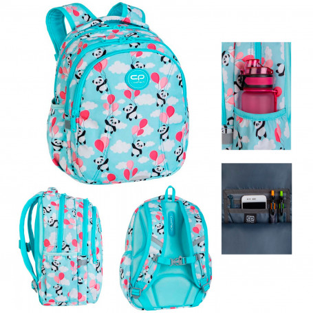 mochila-escolar-prime-panda-baloons-coolpack-goya