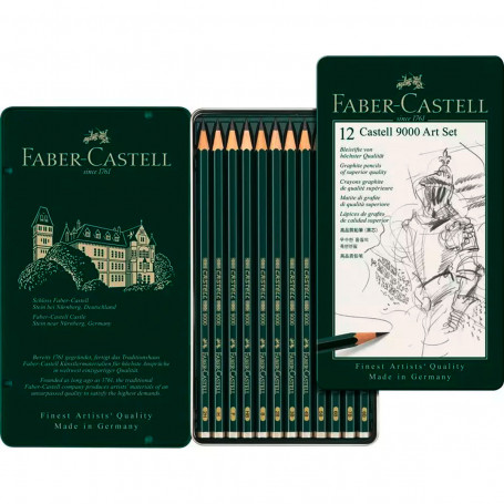 set-lapices-faber-castell-8b-a-2h-goya